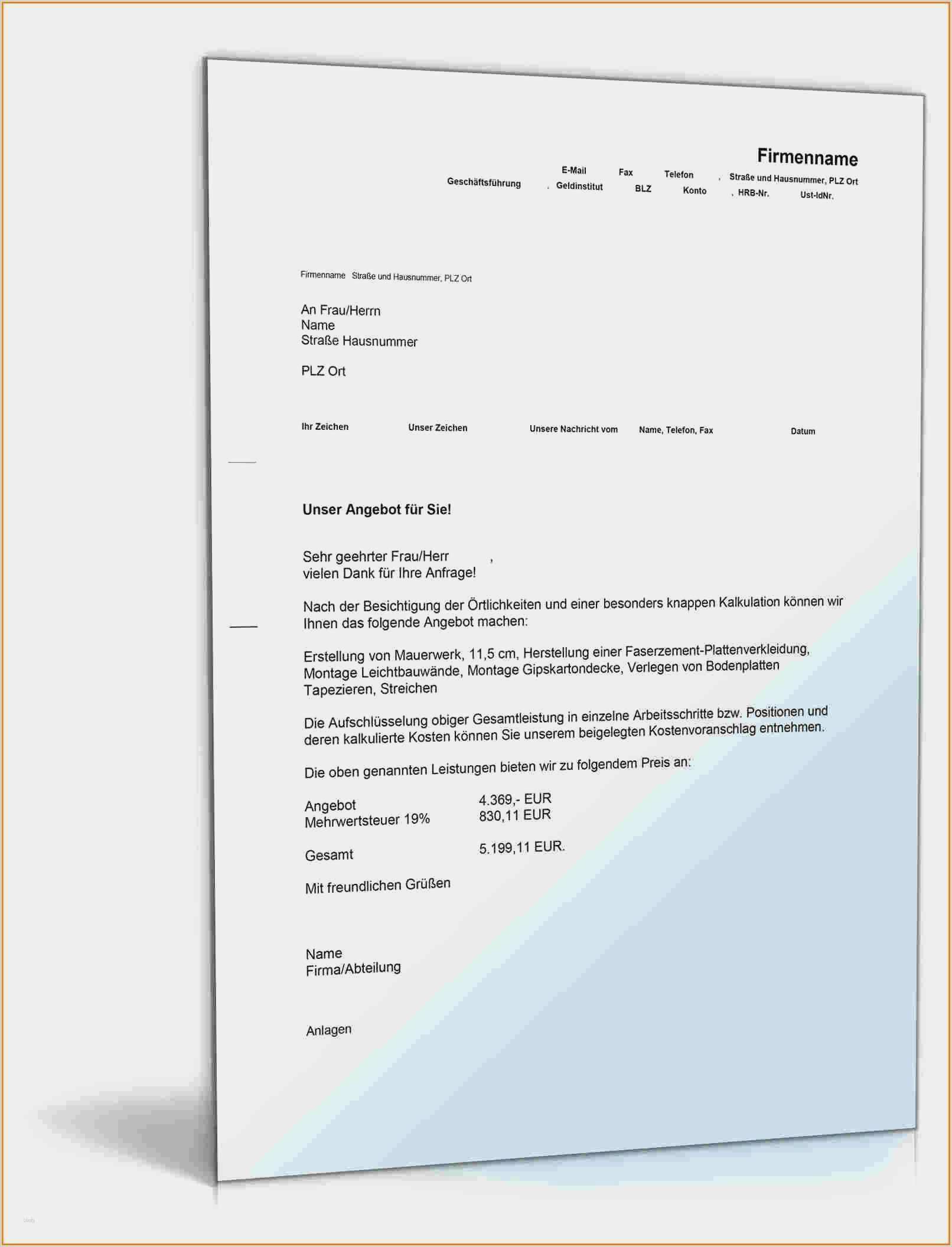 Leistungsverzeichnis Vorlage Excel Genial Niedlich Excel Kostenvoranschlag Vorlage Ideen Entry