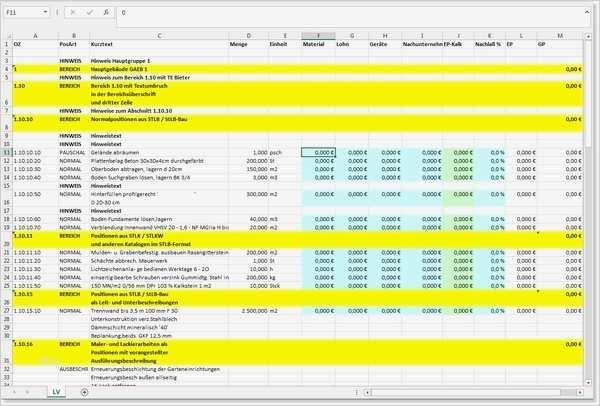 Leistungsverzeichnis Vorlage Schön Gaeb Beispiel Heizung Und Sanitär Gaeb Line Blog