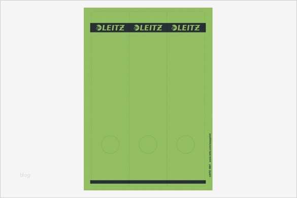 Leitz ordner Rückenschilder Vorlage Gut Leitz ordner Rückenschilder Grün 61 X 285 Mm 75et
