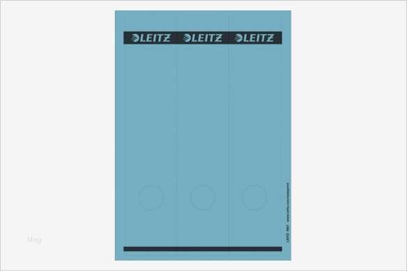 Leitz ordner Rückenschilder Vorlage Schönste Leitz ordner Rückenschilder Blau 61x285mm 75et