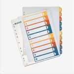 Leitz Register 1 10 Vorlage Cool Leitz Register 1293 A4 überbreit 1 10 10 Teilig