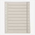 Leitz Register Vorlage Word Wunderbar Registerblätter &amp; Trennblätter Online Kaufen