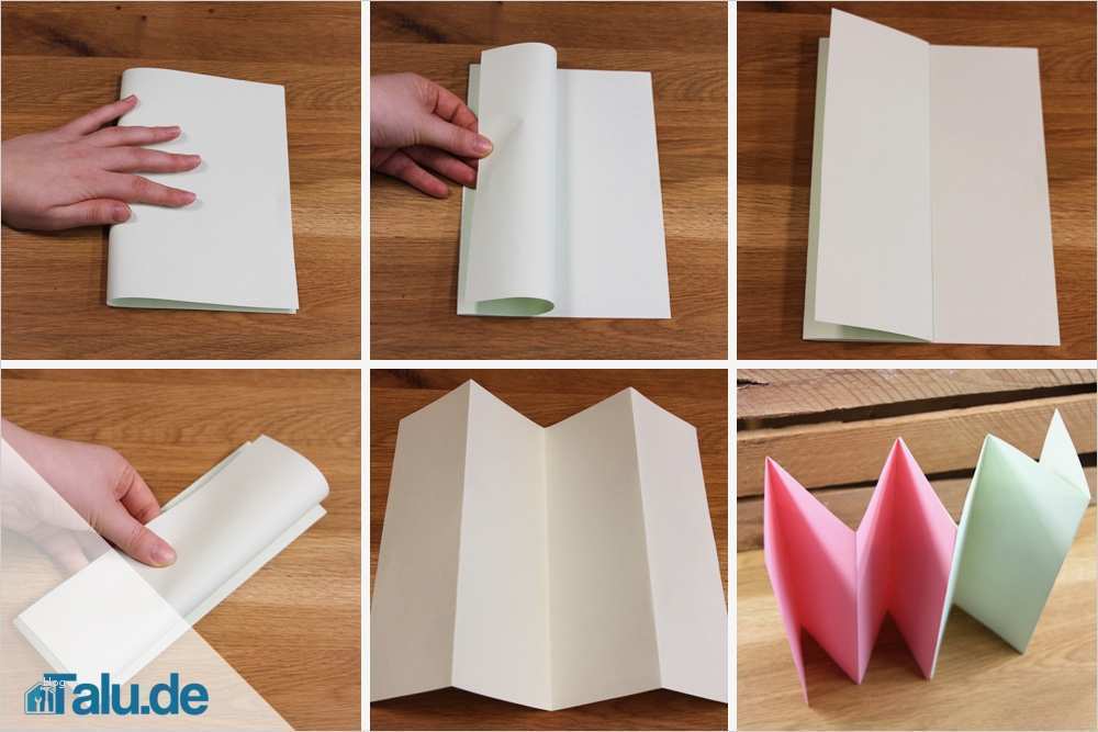 Leporello Vorlage Cool Leporello Basteln Einfache Bastelanleitung Talu