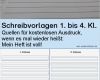 Lernentwicklungsgespräch Grundschule Bayern Vorlage Hübsch Schreiblineatur Vorlagen Für 1 Bis 4 Klasse • Materialien
