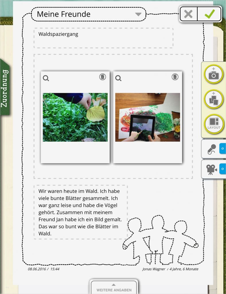 Bildungs- Und Lerngeschichten Vorlage Zum Ausdrucken Lerngeschichten Vorlage Wunderbar Very Portfolio Lerngeschichten