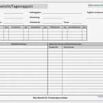 Lerntagebuch Vorlage Erstaunlich Tagesrapport &amp; Tagesbericht Vorlage Download