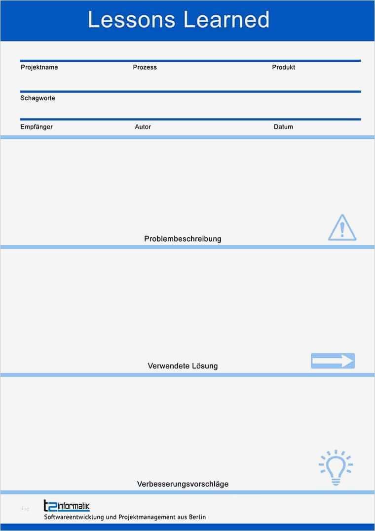 Lessons Learned Vorlage Erstaunlich Vorlagen Und Whitepapers – Downloads – T2informatik