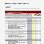 Lessons Learned Vorlage Fabelhaft Lessons Learned Template