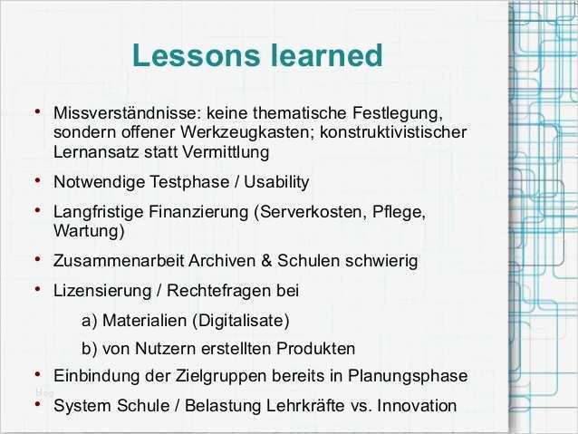 Lessons Learned Vorlage Schönste Weg Zu Einer App Beispiel App In Geschichte