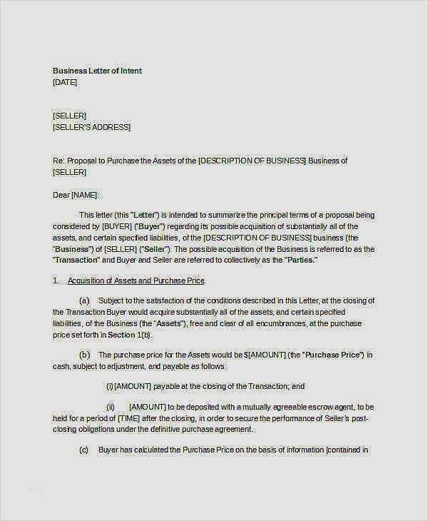 Letter Of Intent Vorlage Schön Ziemlich Letter Intent Vorlage Zeitgenössisch