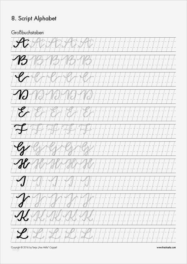 Lettering Vorlagen Hübsch Letter Hand Lettering Guide Frau Hölle Studio