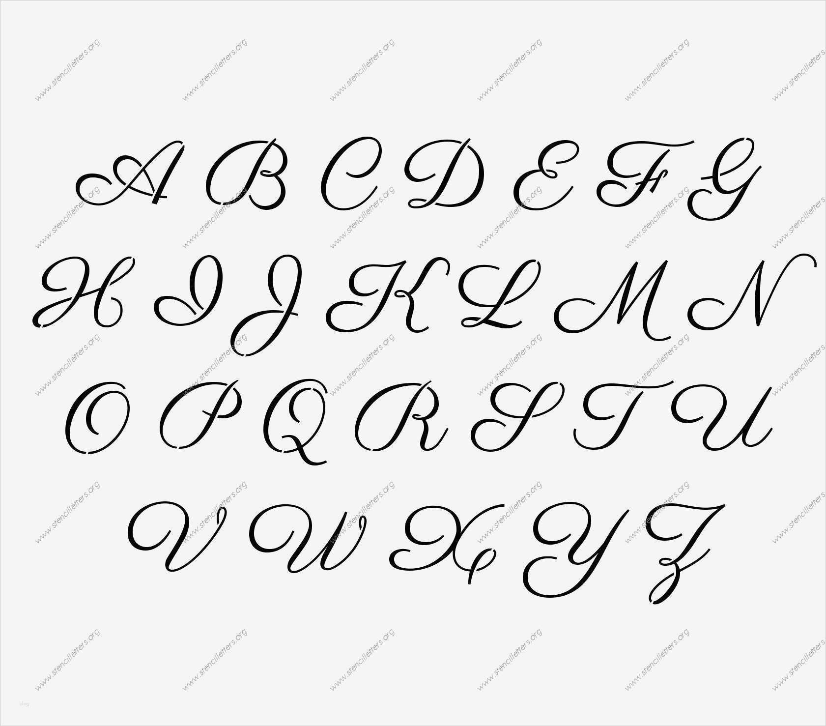 Lettering Vorlagen Schönste Free Printable Alphabet Stencil Letters Template
