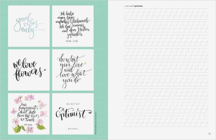 Lettering Vorlagen Schönste Handlettering