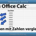 Libreoffice Calc Vorlagen Best Of 2 Reihen Mit Zahlen Vergleichen Open Fice Calc toptorials
