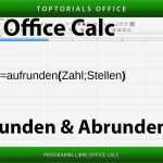 Libreoffice Calc Vorlagen Hübsch Aufrunden Und Abrunden Libre Fice Calc toptorials
