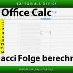 Libreoffice Calc Vorlagen Wunderbar Fibunacci Folge Berechnen Libre Fice Calc toptorials