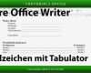 Libreoffice Impress Vorlagen Einzigartig Füllzeichen Mit Tabulator Setzen Libre Fice Writer