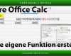Libreoffice Impress Vorlagen Neu Eine Eigene Funktion Erstellen Ganz Einfach Libre Fice