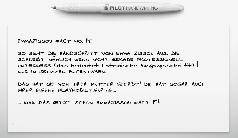 Liebesbrief Vorlagen Süß Emma Zissou Fact 14 & Maybe 15