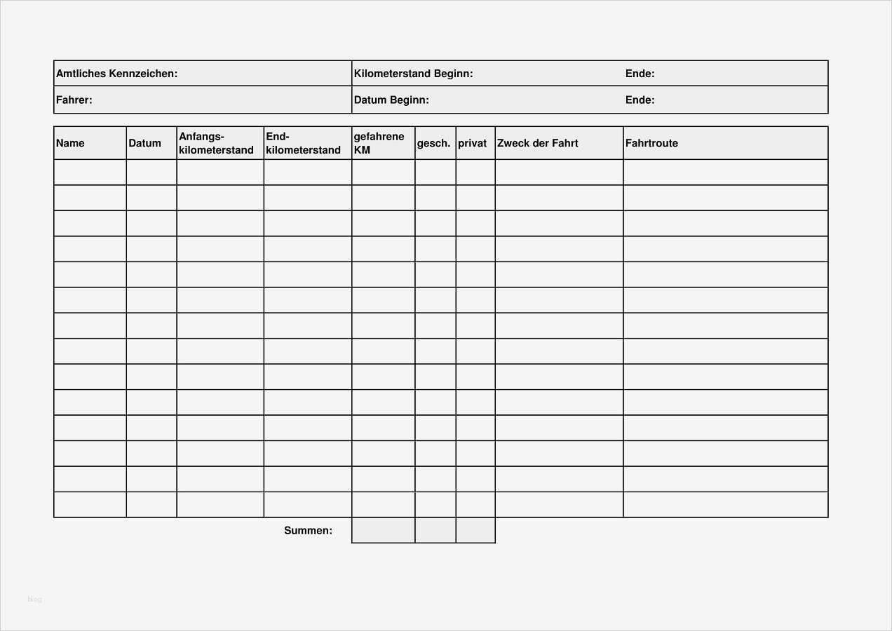 Lieferschein Vorlage Zum Ausdrucken Schönste Fahrtenbuch Excel Vorlagen Kostenlos En