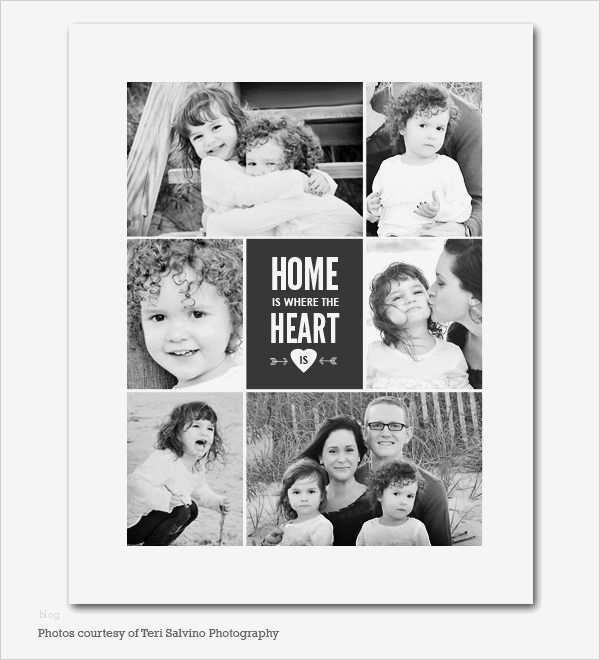 Lightroom Collage Vorlage Luxus Home Heart Collage 16x20 Collages