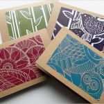 Linolschnitt Vorlagen Cool Linoldruck Print Pinterest