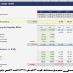 Liquiditätsplanung Vorlage Elegant Rollierende Liquiditätsplanung Excel tool sofort Download