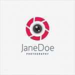 Logo Fotografie Vorlage Wunderbar Fotografie Rot Logo Vorlage