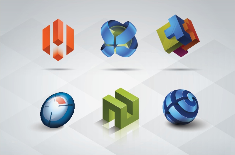 Logo Psd Vorlagen Großartig 3d Logo Designs for Free