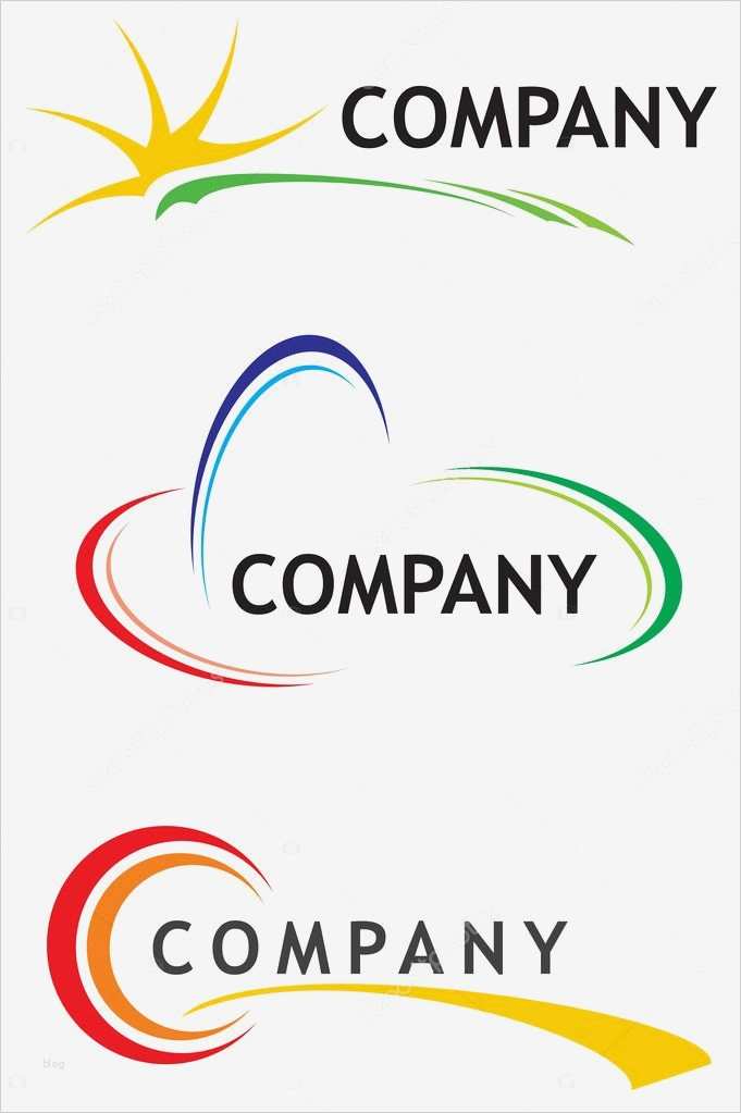 Logo Vorlagen Erstaunlich Corporate Logo Vorlagen — Stockvektor © Oxygen64