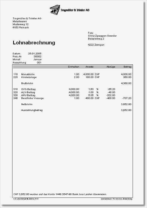 Lohnabrechnung Vorlage 2016 Angenehm Lohnabrechnung Vorlage