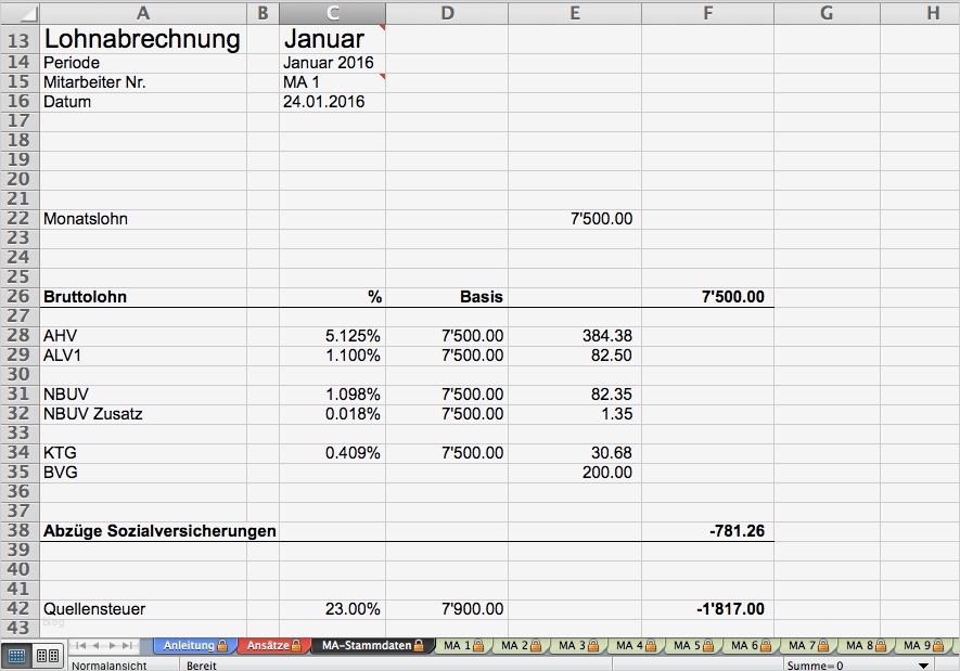 Lohnabrechnung Vorlage Excel Einzigartig Lohnbuchhaltung 2016 Was ändert Sich Run My Accounts Ag