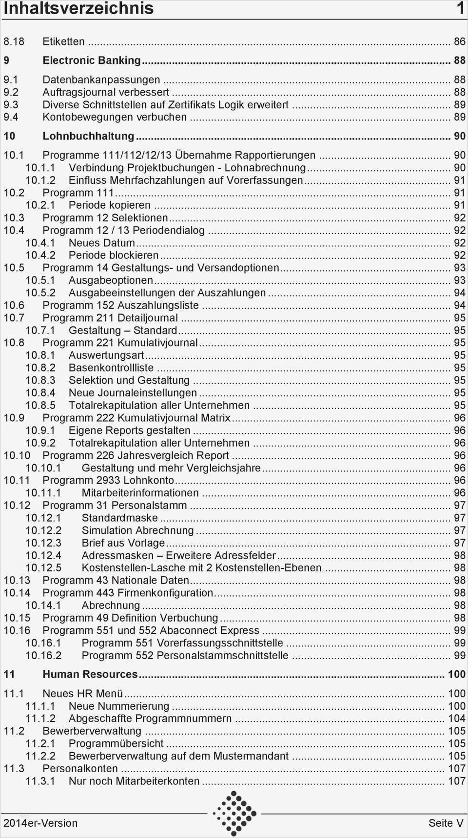 Lohnkonto Vorlage Best Of Er Version Programmänderungen Und Neuerungen Pdf
