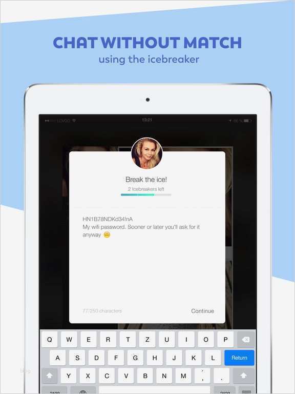 Lovoo Icebreaker Vorlagen Inspiration Lovoo On the App Store