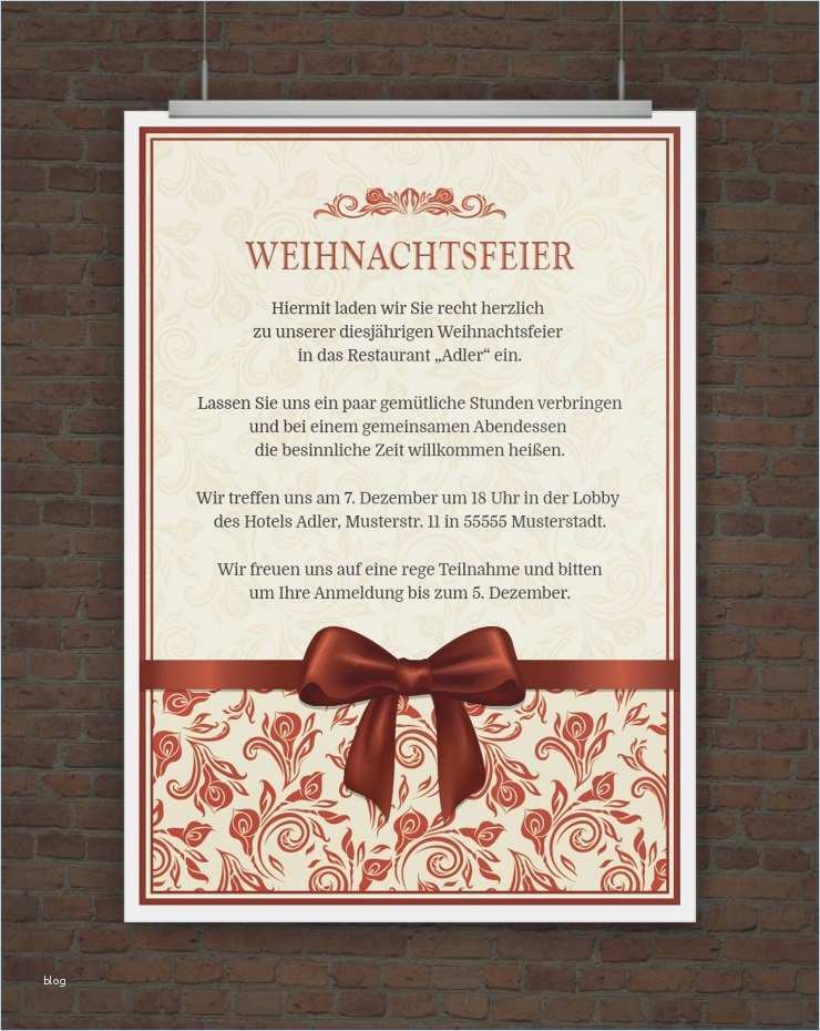 Lustige Einladung Weihnachtsfeier Vorlage Elegant Einladungen Weihnachten Kostenlos – Travelslow