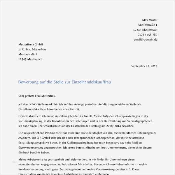 Mahnschreiben Vorlage Elegant Muster Bewerbungsschreiben Bewerbungsanschreiben 2018