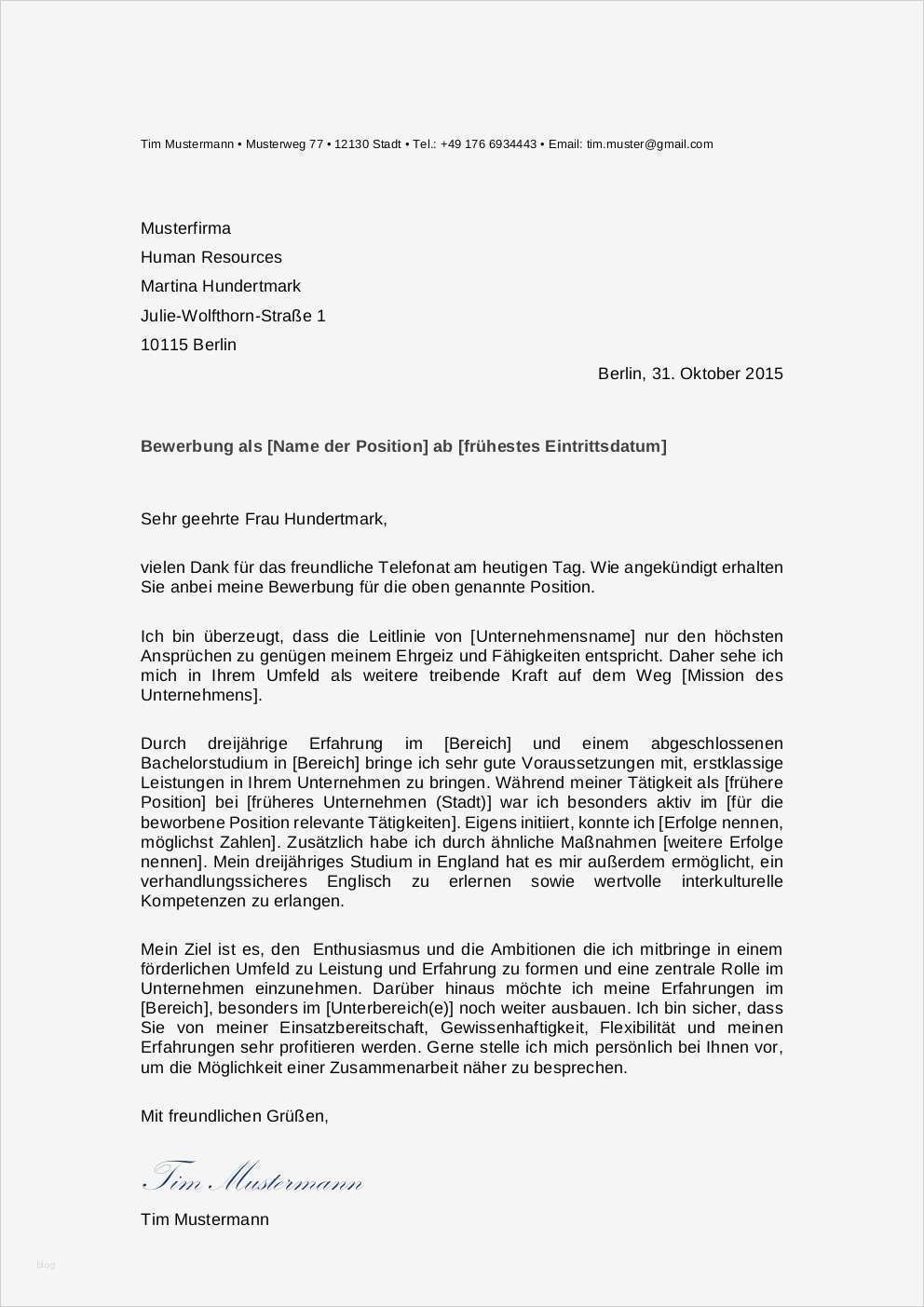 Mahnschreiben Vorlage Schönste Bewerbungsmuster Sachbearbeiter