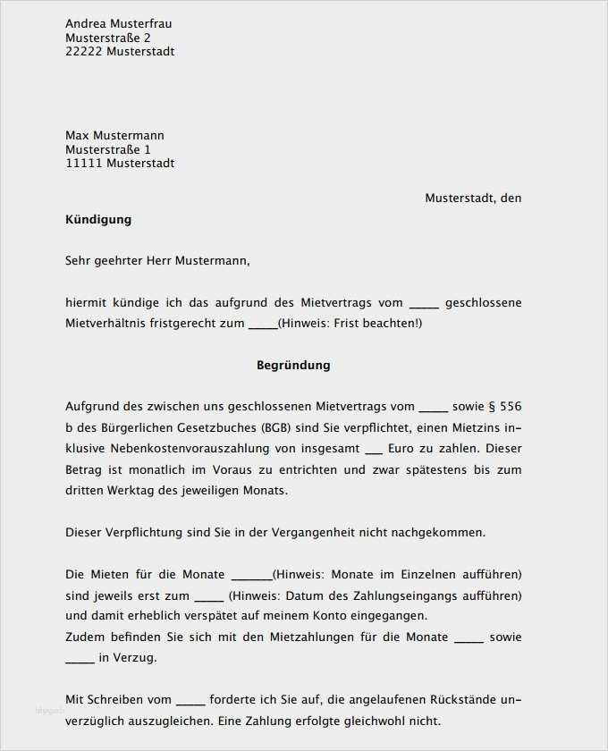Mahnung Vorlage Miete Schön 61 Hübsch Mieter Zahlt Nicht Mahnung Vorlage Bilder