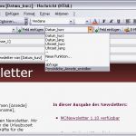 Mail Vorlage Erstellen Elegant Newsletter software Newsletter Programm Newsletter tool
