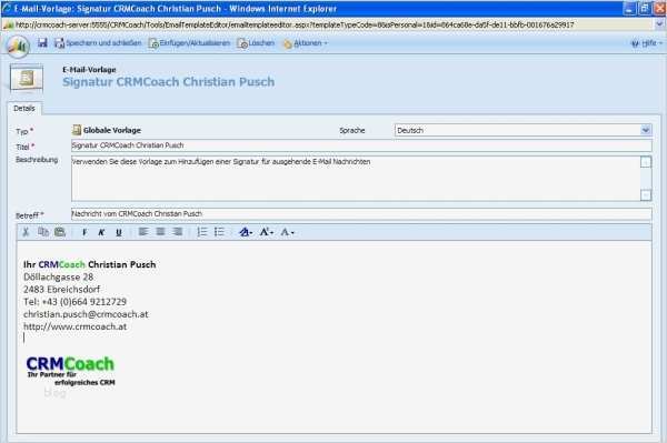 Mail Vorlage Erstellen Inspiration Crmcoach Newsletter
