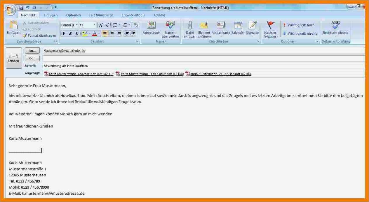 Mailing Vorlage Luxus 11 Anschreiben Email Muster