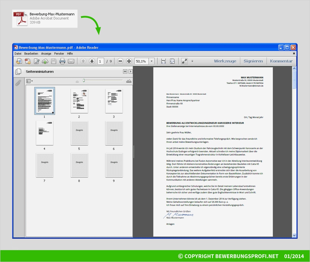 Mailing Vorlage Wunderbar Bewerbung Per Email Erfolgreich Meistern
