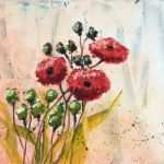 Malen Mit Acryl Vorlagen Einzigartig Malen Mit Acryl Abstraktes Blumenmotiv 1 3