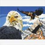 Malen Nach Zahlen Für Erwachsene Vorlagen Wunderbar Adler Malen Nach Zahlen Mammut Tiere Vögel Malvorlage Für