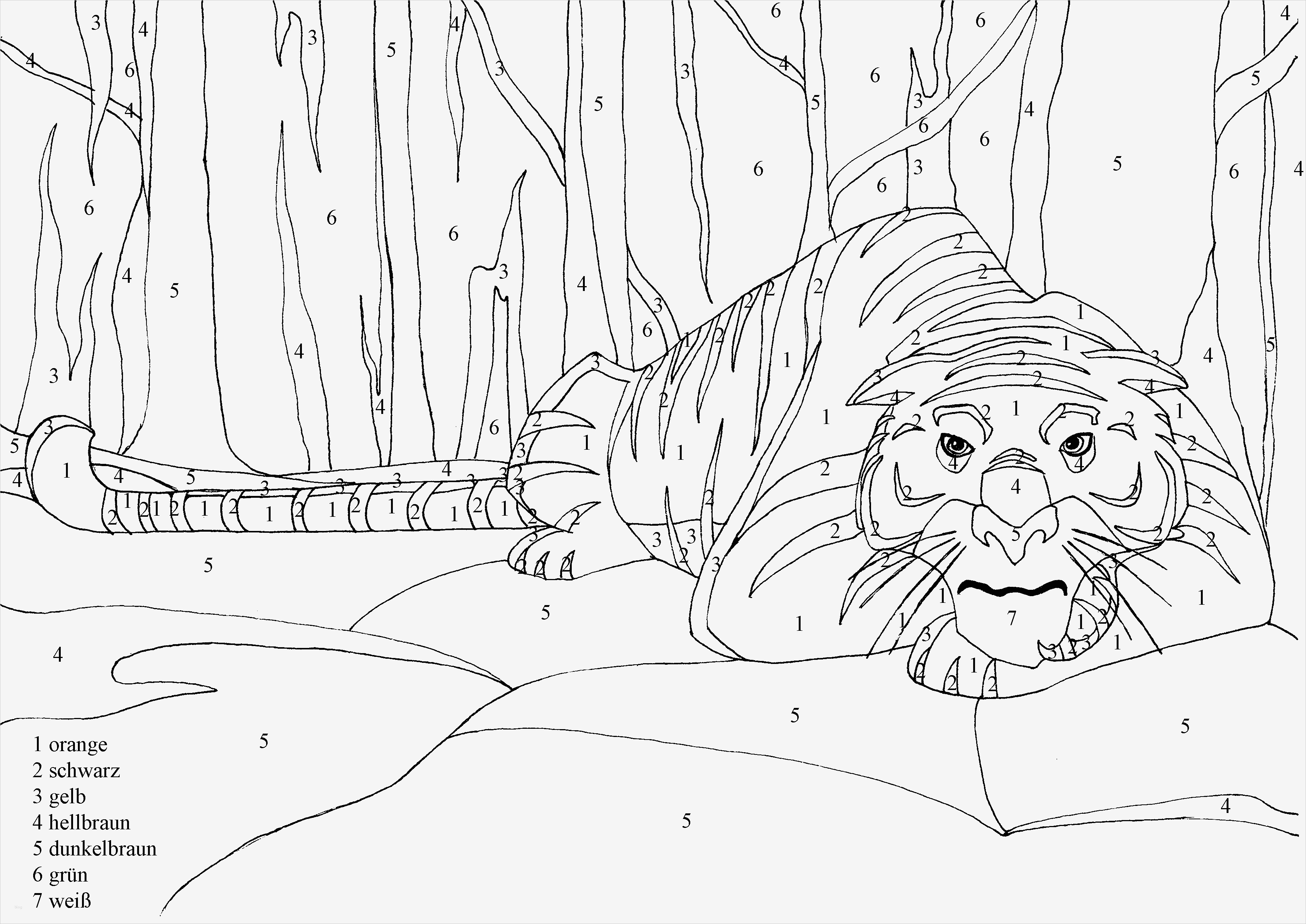 Malen Zahlen Vorlagen Best Of Ausmalbilder Nach Zahlen Zum Ausdrucken Fantastisch Malen