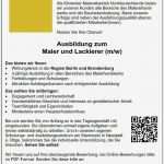 Maler Und Lackierer Bewerbung Vorlage Genial Maler Und Lackierer Ausbildung