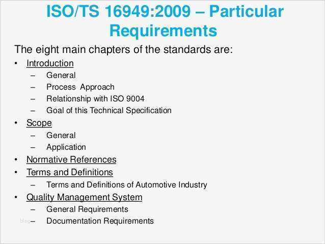 Management Review Ts 16949 Vorlage Cool is0 Ts An Automotive Sector Quality Standard