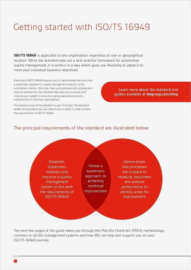 Management Review Ts 16949 Vorlage Süß iso Ts Brochure