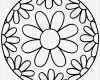 Mandala Vorlagen Zum Ausdrucken Schönste Blumen Mandala Für Kindergartenkinder Mandalamalspiel