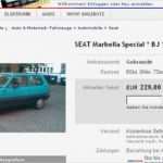 Mängelliste Auto Vorlage Cool Kuriose Verkaufsanzeige Bei Ebay Auto Mit Langer